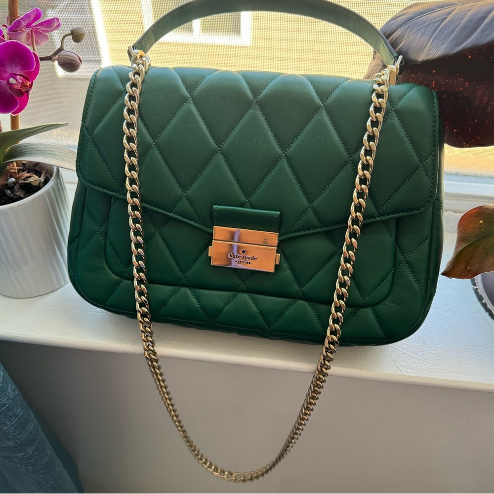 Emerald Kate Spade bag ♠️♠️